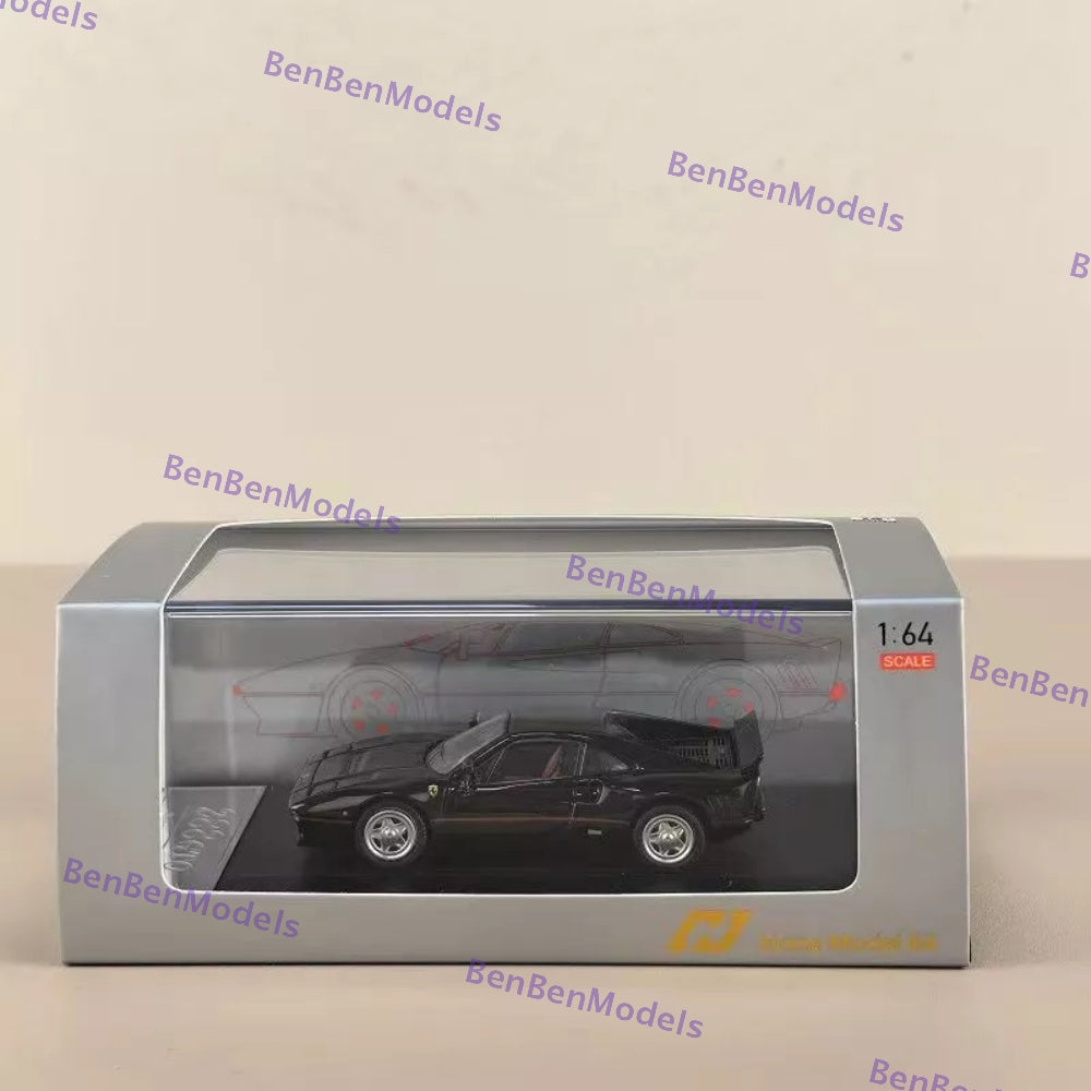 Hone Model 1/64 Ferrari 288 GTO Modèles moulés sous pression Miniature de voiture Collection limitée 