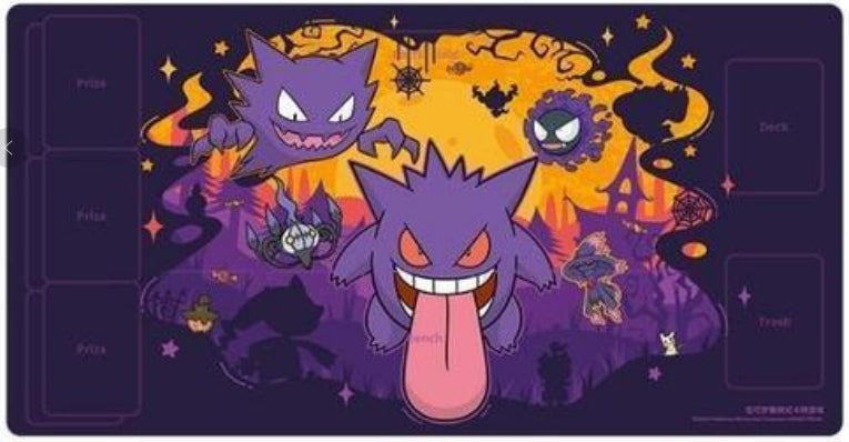 Tapis de cartes de combat Coffre au trésor surprise de Gengar