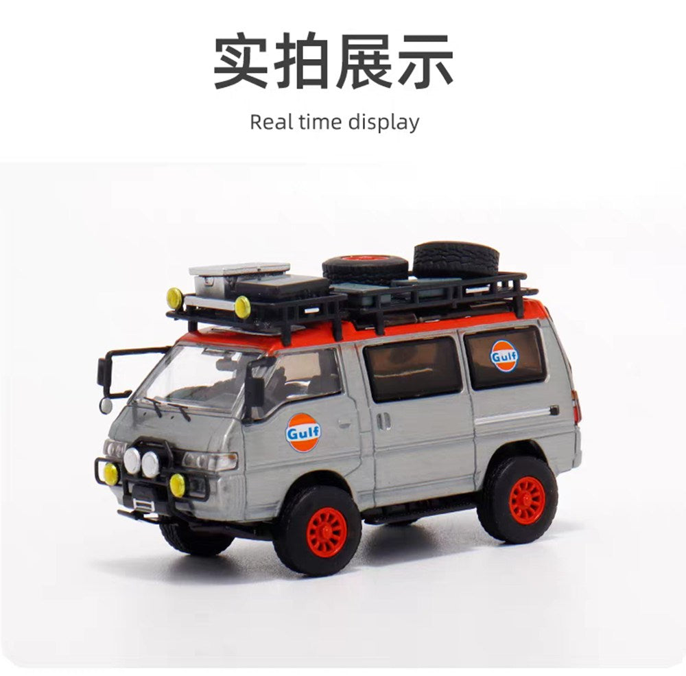 Autobots Models 1:64 for Delica 4X4 Star Wagon Van Diecast Toys Car Miniature Vehicle Hobby Collectible Gifts