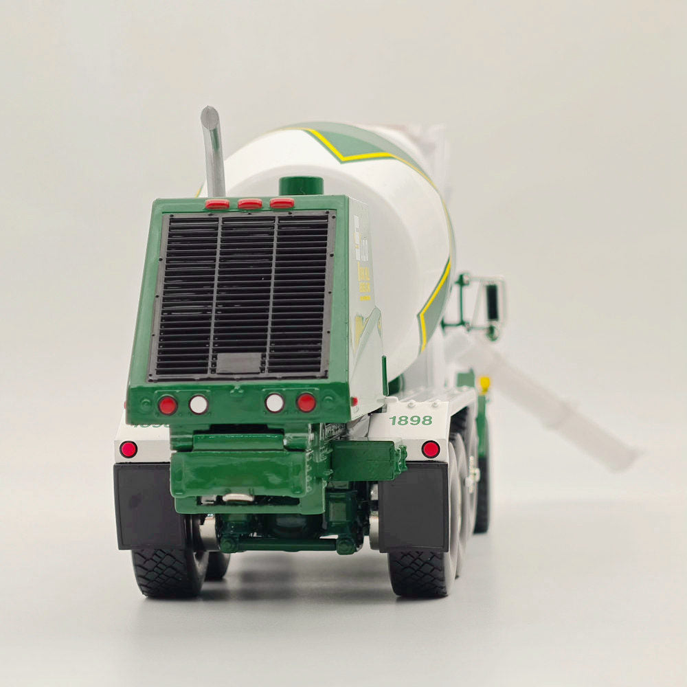 First Gear 1/34 Oshkosh Front Discharge Mixer Green 19-4189 Diecast Metal Replica Collection