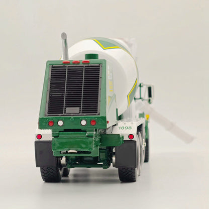 First Gear 1/34 Oshkosh Front Discharge Mixer Green 19-4189 Diecast Metal Replica Collection