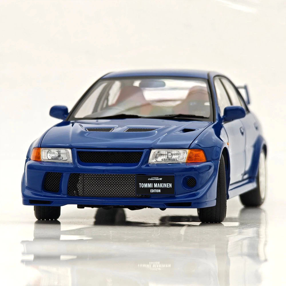 MOTORHELIX 1:18 Lancer Evolution VI GSR T.M.E. 6.5 Full Opening Diecast Model Car