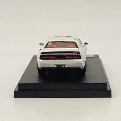 Stance Hunters 1/64 Dodge SRT Hellcat White Diecast Models Car Collection