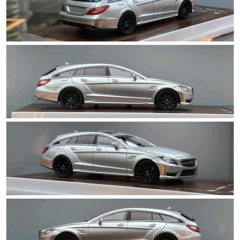 MJ 1:64 MERCEDES-BENZ CLS63 AMG Shooting Brake/Devil's Eye/Suit thug Bridge Car/Station Wagon Diecast Toys Car Models Collection Gifts Limited Edition