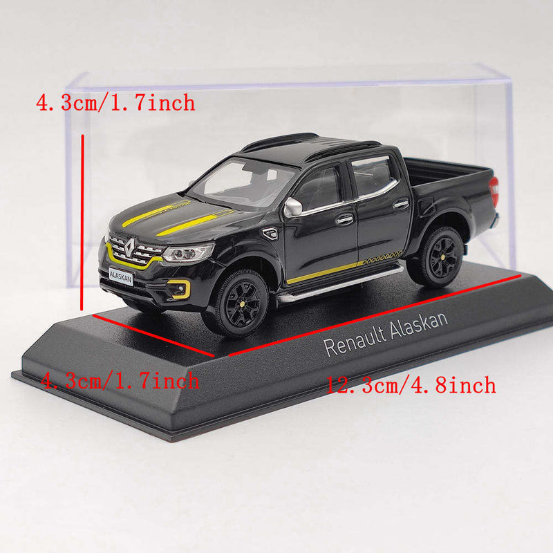 1/43 Norev Renault Alaskan Pick-Up Formula Edition 2018 Black Diecast Models Car Toys Gift