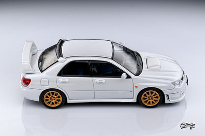 Furuya 1:64 SUBRARU Impreza WRX STi GD/GG 9e Collection de voitures miniatures moulées sous pression Cadeaux de loisirs