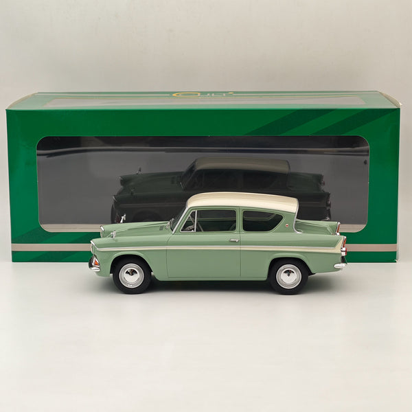 1:18 CULT Ford Anglia 105E 1961 green white CML111-2 Resin Model Car Limited