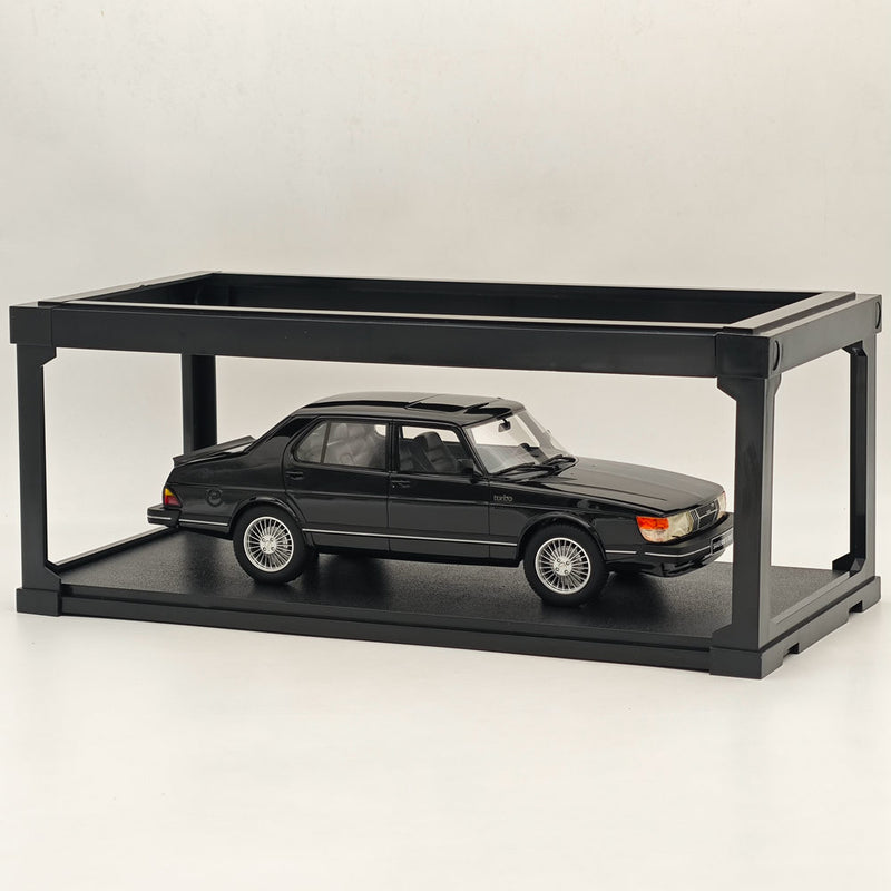 Cult 1/18 Scale SAAB 900 Turbo 4 Door Resin Model Car Collection Black