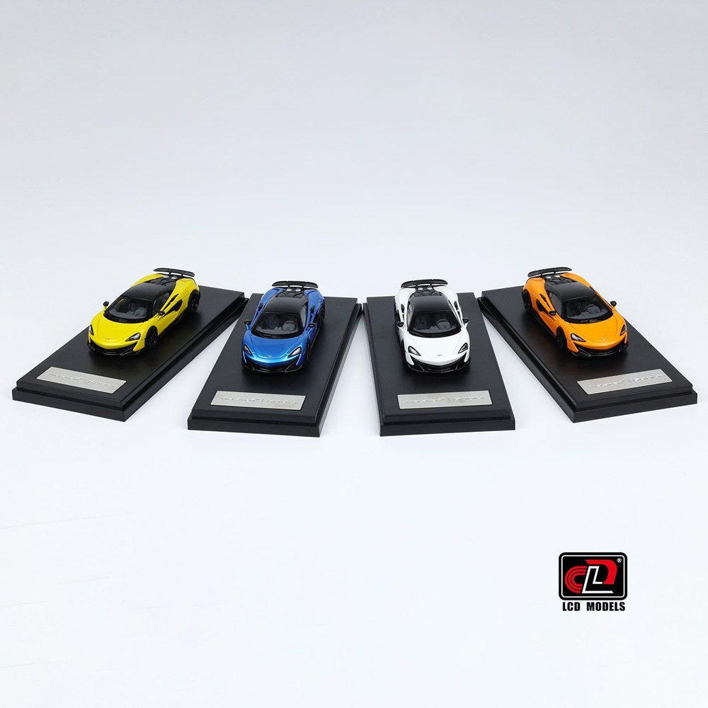 LCD 1:64 McLaren 600LT Diecast Toys Car Models Collection Gifts Limited Edition