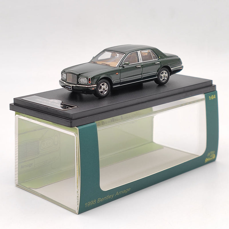 GFCC TOYS 1:64 1998 Bentley Arnage Green Diecast Car Model Limited Collection Toys Gift