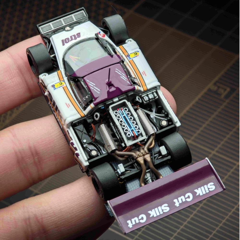 Transcend Model 1:64 XJR-9 1988 Le Mans Winner Silk Cut Diecast Model Car Limited Collection