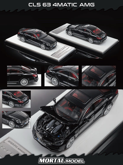 Mortal 1:64 Mercedes Benz AMG CLS63 4MATIC Diecast Car Model Gifts Toys Limited 1999pcs