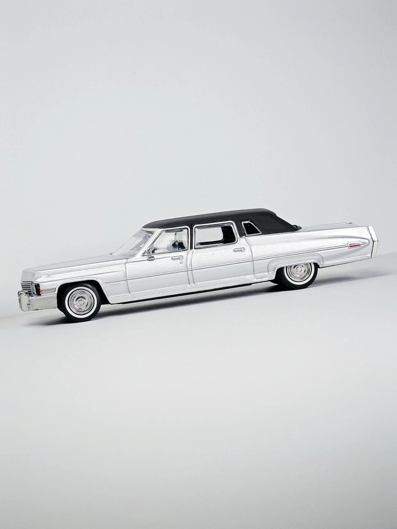 MK Miniatures 1/64 Fleetwood 75 Lengthened Diecast Model Car Limited Collection