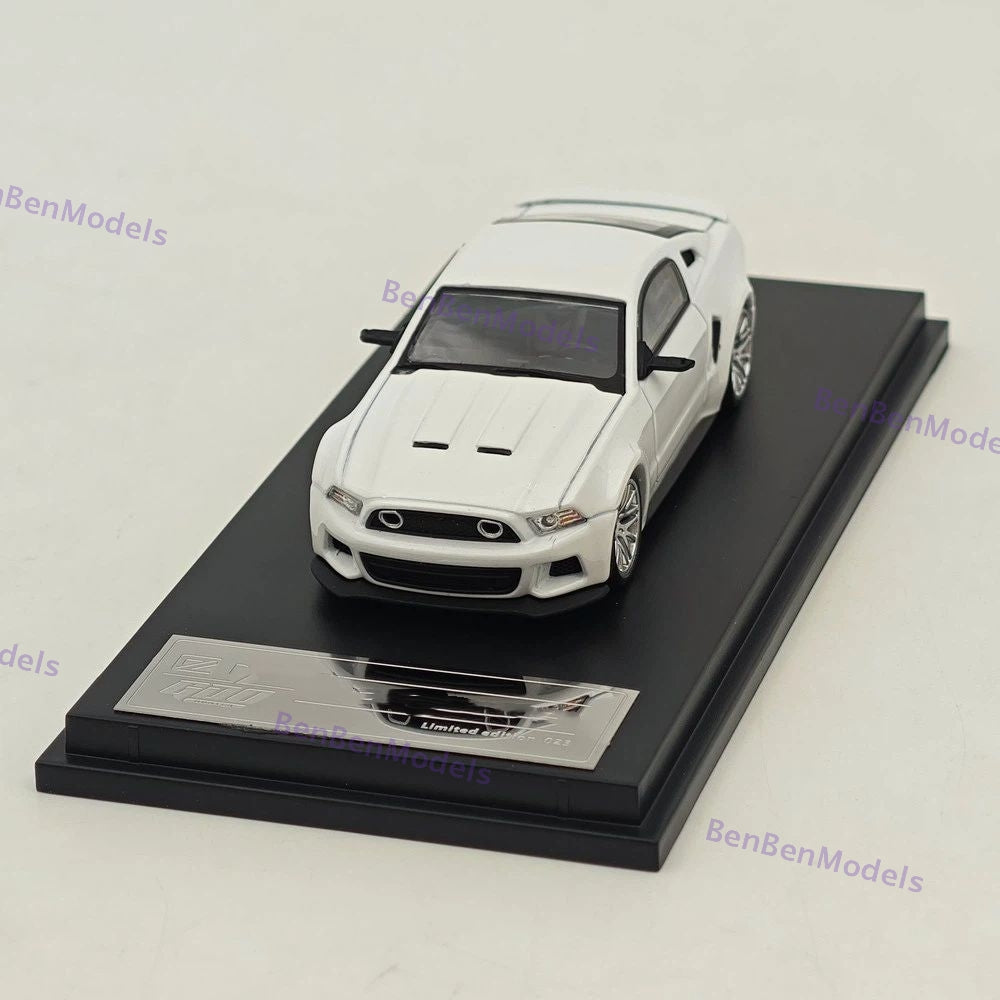 1:64 DCM x GDO Hunter GT 2014 Modified Version White Diecast Model Car Limited Edition