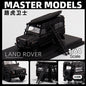 Voiture miniature moulée sous pression Master 1:64 Land Rover Defender 110 - Jouets pour loisirs - Cadeaux de collection avec accessoires 