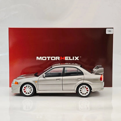 MOTORHELIX 1:18 Lancer Evolution VI GSR T.M.E. 6.5 Full Opening Diecast Model Car