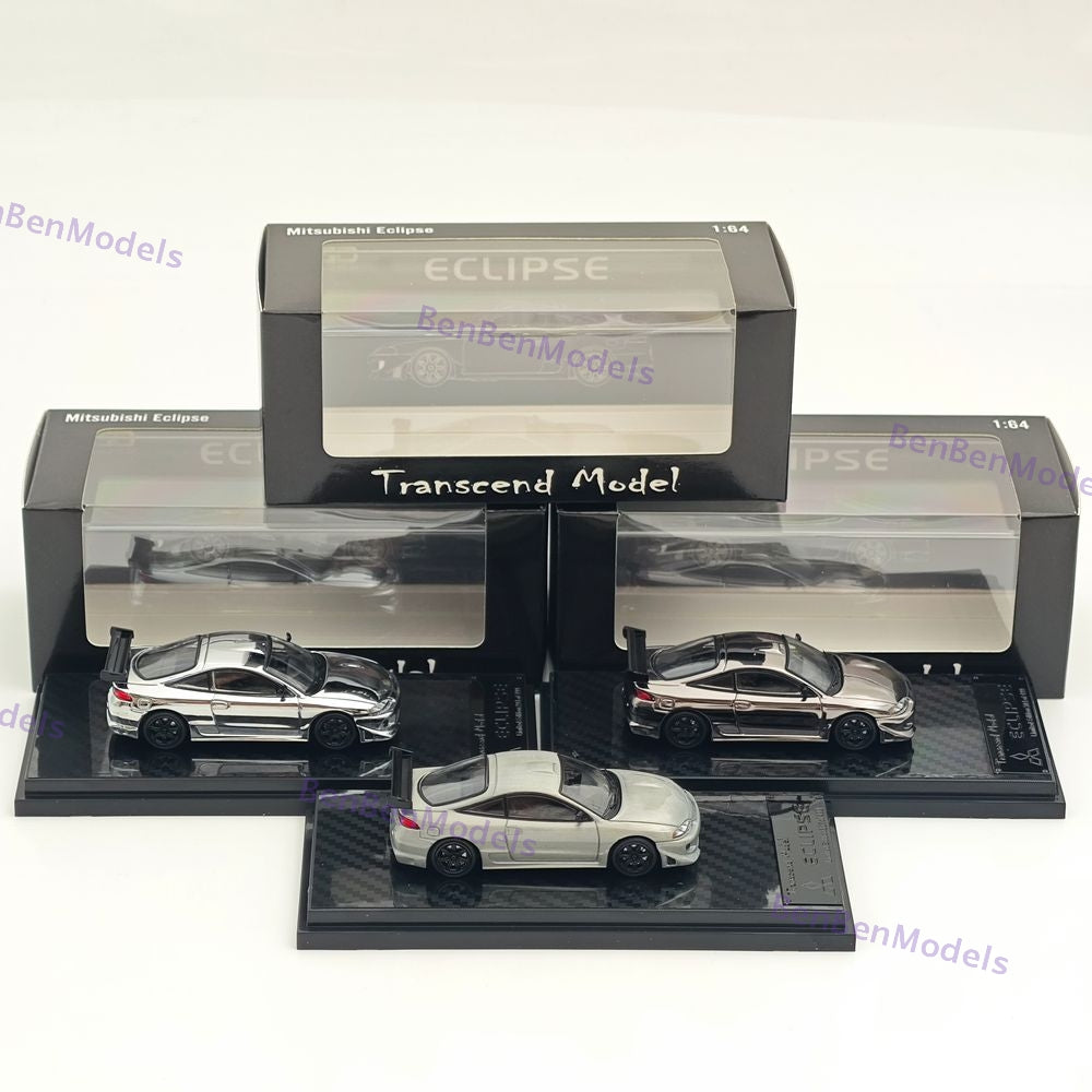 1:64 Transcend Mitsubishi 1995 Eclipse GS FNF Sports Model Diecast Model Car