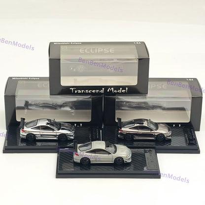 1:64 Transcend Mitsubishi 1995 Eclipse GS FNF Sports Model Diecast Model Car