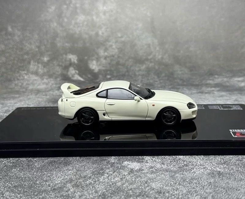 LCD 1:43 Toyota Supra A80 Alloy Fully Open Diecast Car Model Collectible Gifts