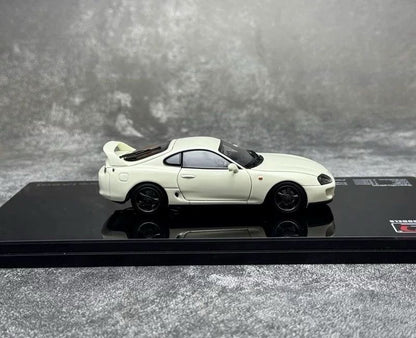 LCD 1:43 Toyota Supra A80 Alloy Fully Open Diecast Car Model Collectible Gifts