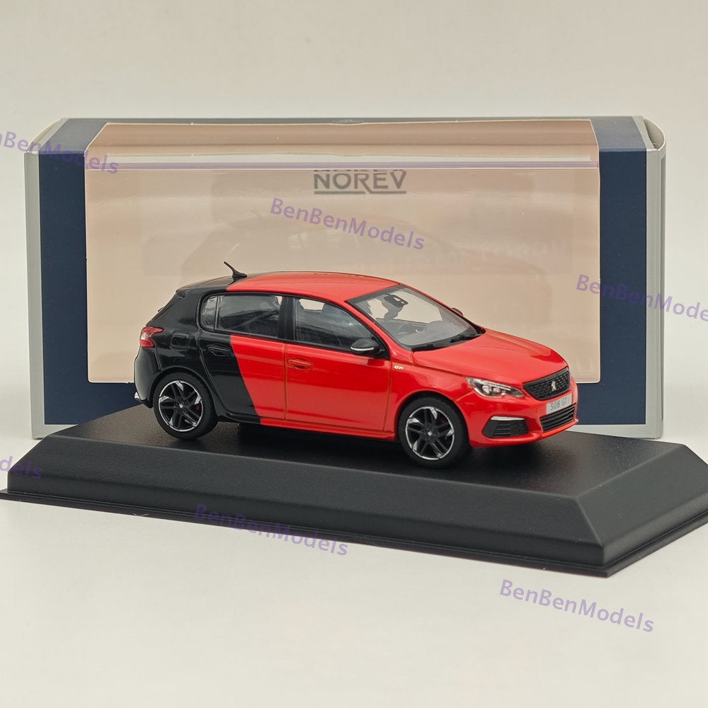 1/43 Norev 308 GTi SPORT VERSIO Diecast Models Car Limited Red/BLACK