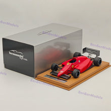 1/18 Tecnomodel Ferrari F1 F637 INDY #0 1986 TEST DRIVE FIORANO Red Resin Model