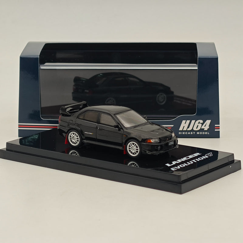 Hobby Japan 1/64 Mitsubishi Lancer GSR Evolution V (CP9A)1998 HJ642032ABK Black