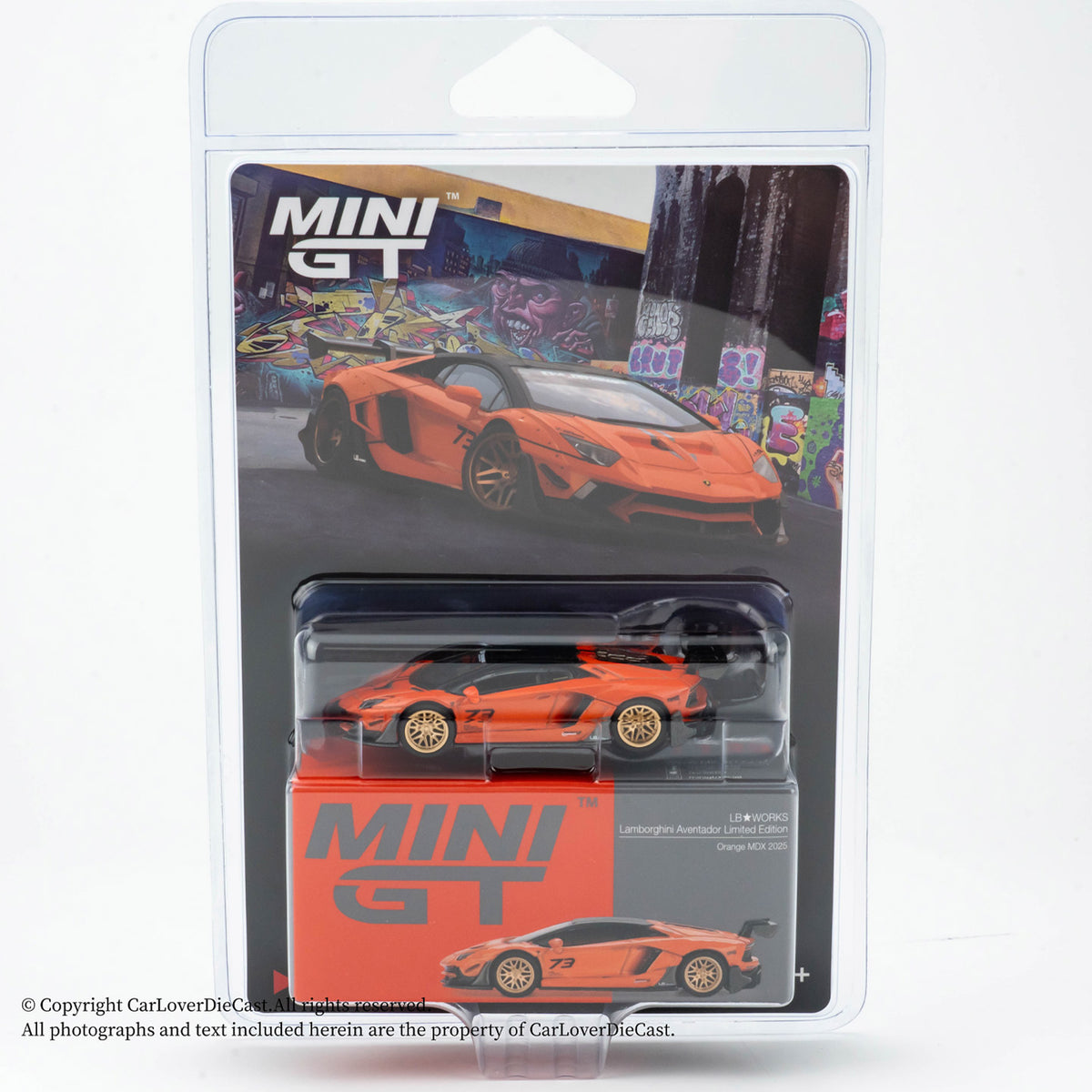 Minigt 1:64 Aventado Limited Edition Alloy Diecast Car Model 1133 Collectible Gift