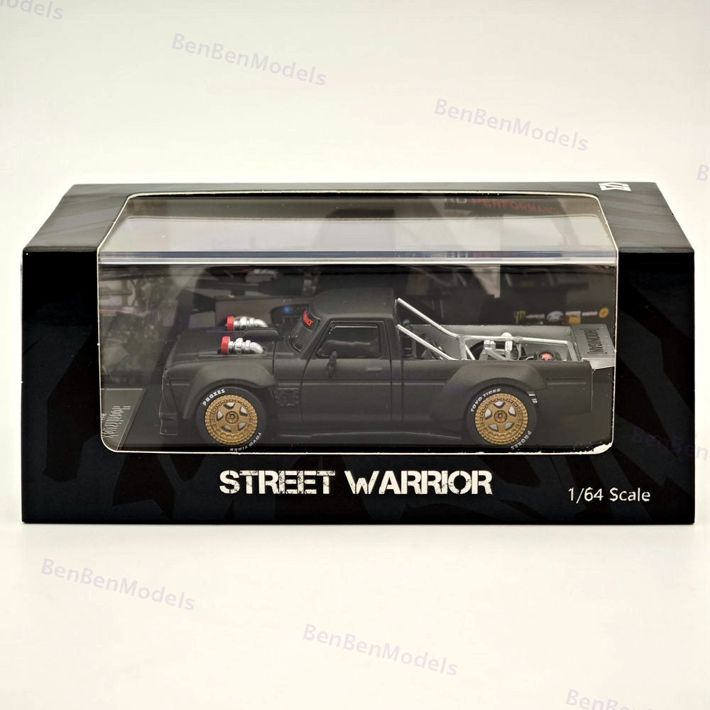 1:64 SW Ford F-150 Performance Hoonigan 1977 Black Diecast Model Car Collection In Stock - US