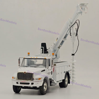 1:34 First lnternational DuraStar Digger Derrick Asplundh Construction Diecast