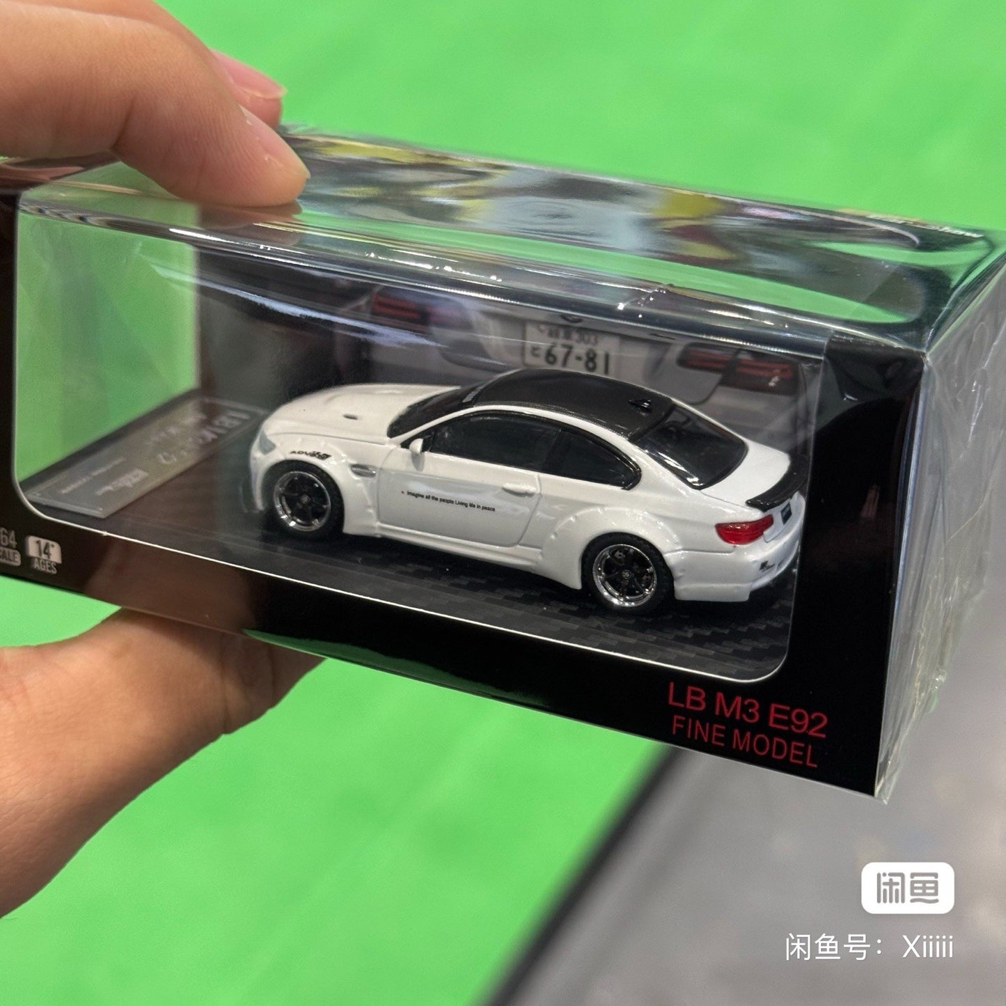 Fine Model Shenzhen Cool Car Show Limited 1:64 E92 M3 LBWK Widebody Car Models Gifts