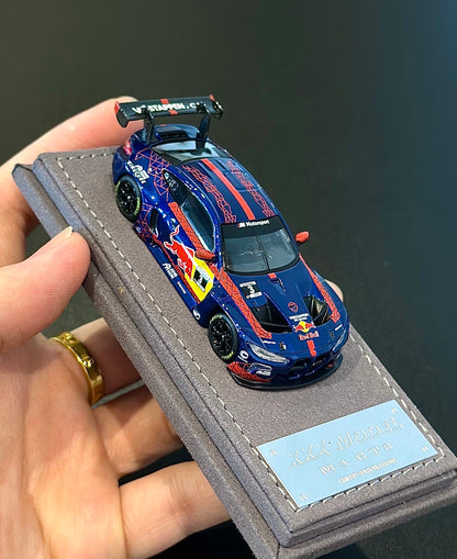 XXXmodel M4gt3 RedBull Vista Pan Painting 1/64 Racing Model