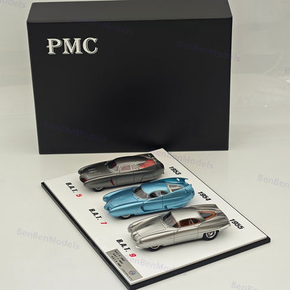 1:43 PMC Alfa Romeo BAT 5 .7 .9 1953 1954 1955 Concept Car Model 3-Car Package