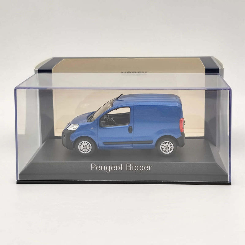 1/43 Norev Van Peugeot Bipper Blue Diecast Models Car Christmas Gift Collection
