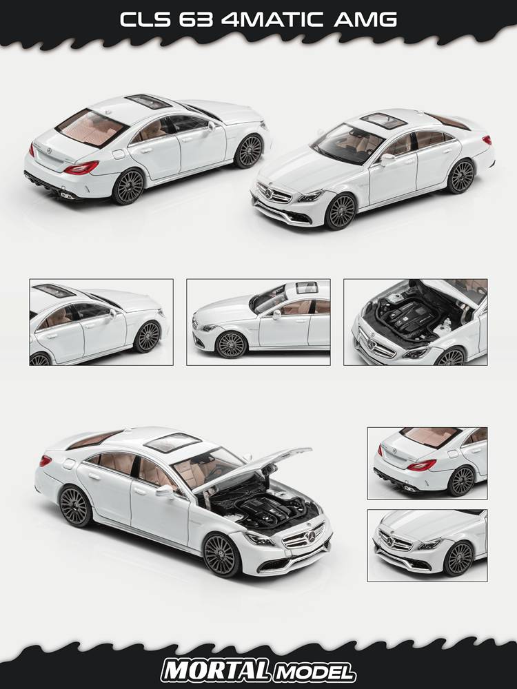 Pre-sale MORTAL 1:64 CLS63 AMG "Demon Eyes" Alloy Diecast Car Model Toys- Collectible Gifts