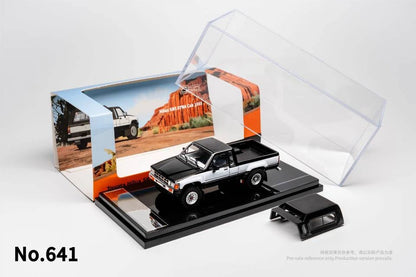 GCD 1/64 Hilux Xtra Cab LHD pickup Removable Rear Cover Alloy Car Model limited