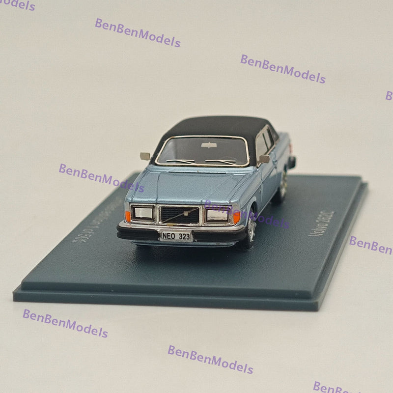 1/87 NEO SCALE MODELS Volvo 262C Resin Car Limited Collection Blue