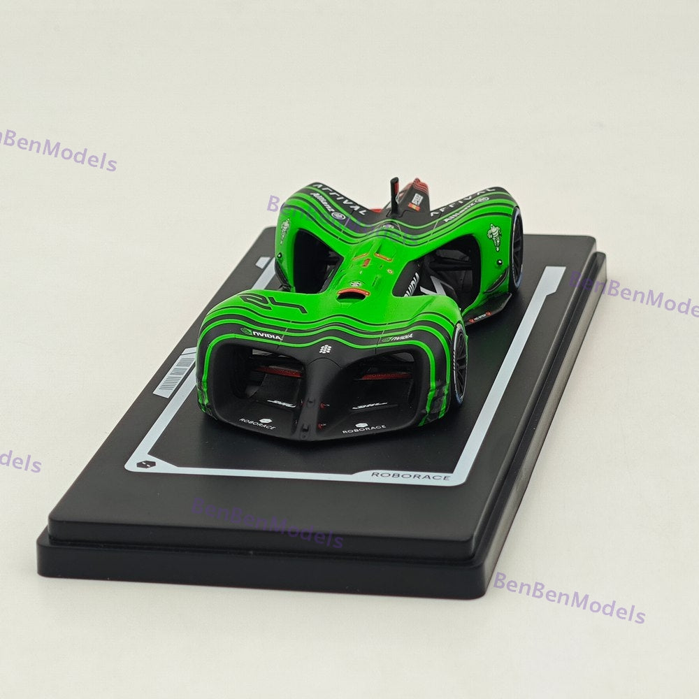 ROBORACE 1/43 Resin Robot On Board Electric Driverless Car Competition Model #24