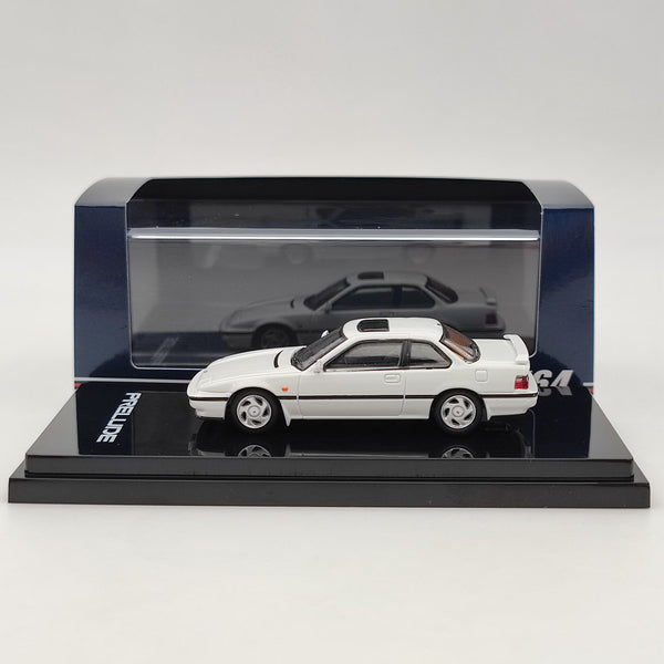 1/64 Hobby Japan Honda PRELUDE 2.0XX 4WS Special Edition Frost White HJ642002AW Diecast Toys Car Gift