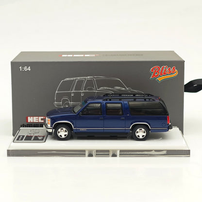 Bliss 1:64 Suburban GMT400 SUV Sports Model HEC Beijing Exclusive Ltd 499 Diecast Model Car