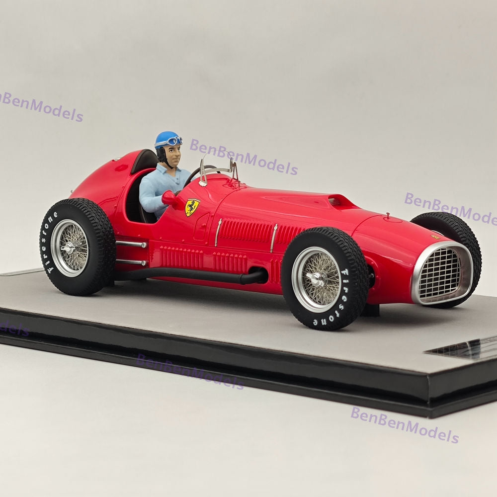 1/18 Tecnomodel Mythos Series Ferrari 375 F1 lndy Test Alberto Ascari 1952 Red