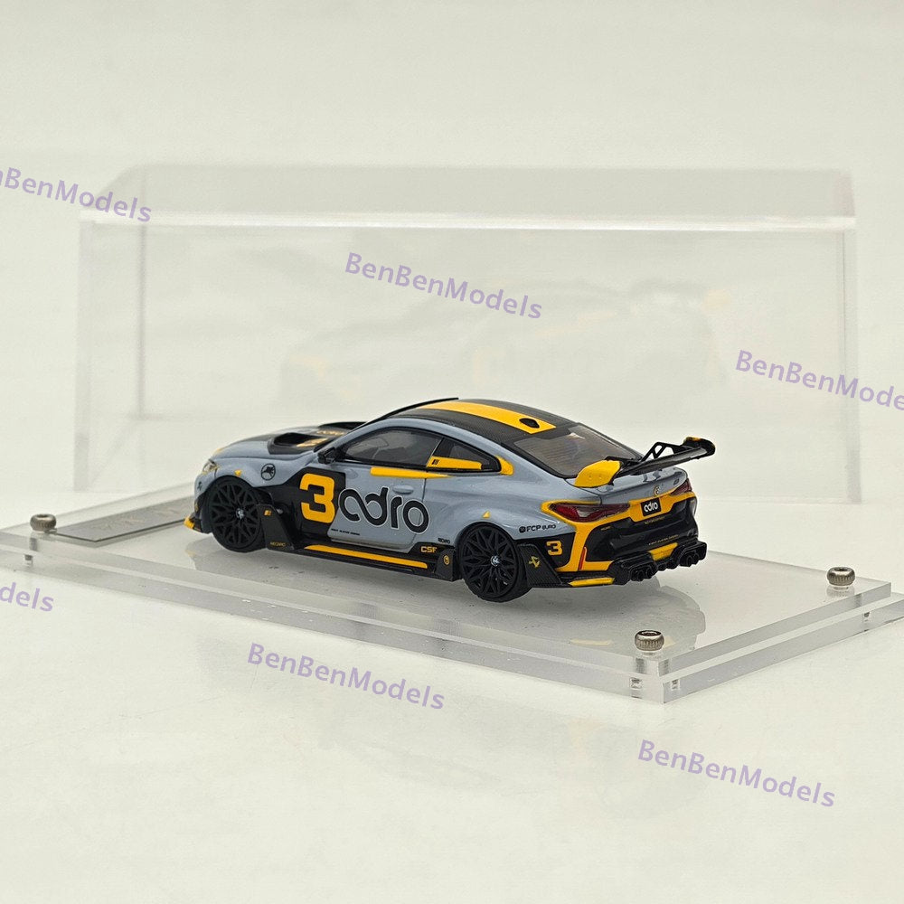 APA SW 1:64 Grey M4 G82 Expo Exclusive Widebody Diecast Metal Car