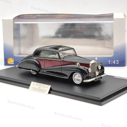 GLM Models 1/43 BENTLEY MK VI Park Ward FHC Black #43204202 1950 Resin Car