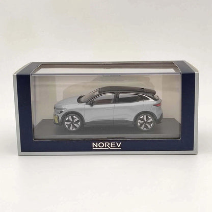 Norev 1/43 Megane E-Tech 100% Electric Gray Diecast Model Car Limited Collection