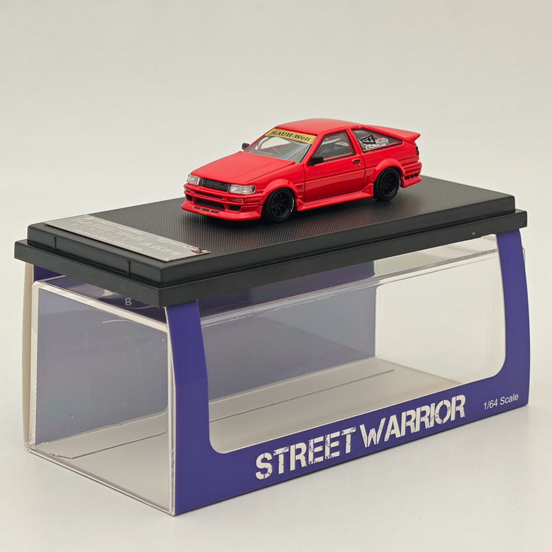 SW 1/64 RAUH-Welt RWB AE86 BELLEZZA Diecast Models Car Limited Collection Red