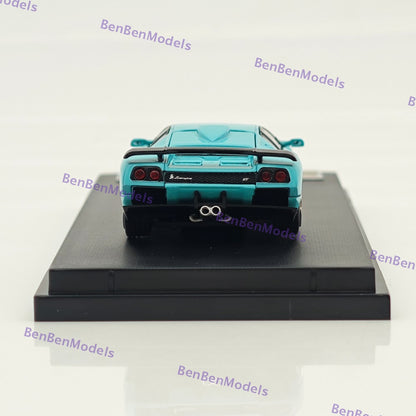 1:64 SH Blue Diablo GT 1998 Racing Sports Model Diecast Models Car Limited