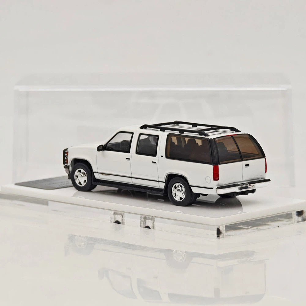 Bliss 1:64 Suburban GMT400 SUV White Sports Model HEC Beijing Exclusive Ltd 499 Diecast Model Car
