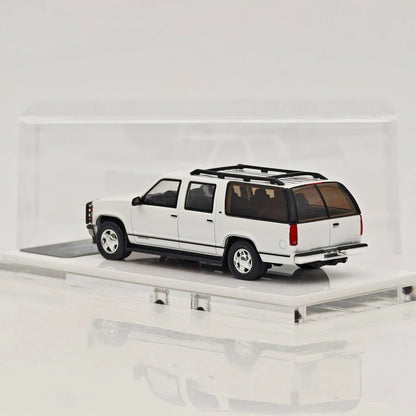 Bliss 1:64 Suburban GMT400 SUV White Sports Model HEC Beijing Exclusive Ltd 499 Diecast Model Car