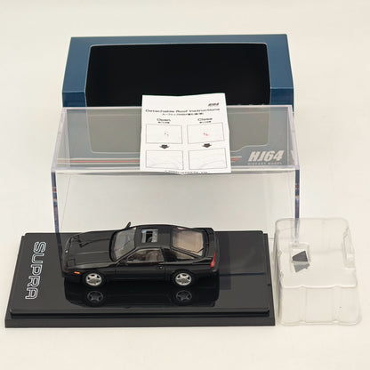 1/64 Hobby Japan Toyota SUPRA A70 2.5GT TWIN TURBO with Sunroof Parts Black