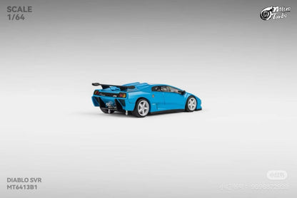 1/64 Micro Turbo Diablo SVR Metallic Blue HEC 2026 Diecast Model Collectible Car